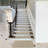 Geometric Bullnosed Non Slip Stair Treads Set With Landing Mat-1752053974