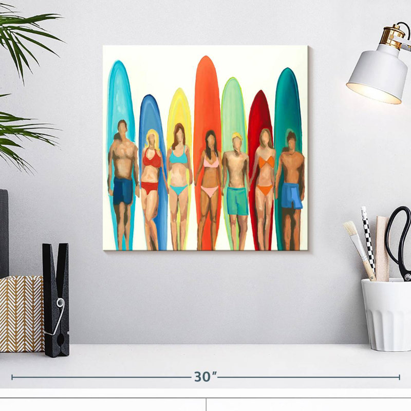 Senne Surfers, H 16 po x l 16 po