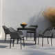 Georgiana Square 4 - Person Outdoor Dining Set with Cushions