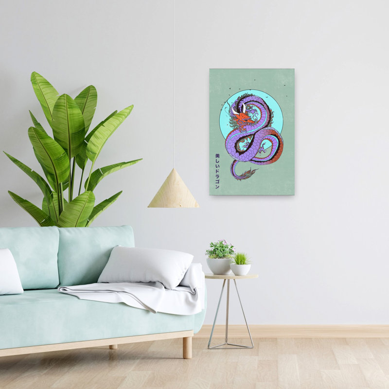 Art contemporain contemporain audacieux, oiseau, H 24 po x l 16 po