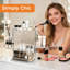 Organisateur de maquillage rotatif pour meuble-lavabo