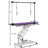42.5INCH HYDRAULIC PET GROOMING TABLE WITH "H" ARM PURPLE-118534840