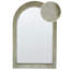 Cacilda Fabric Arch Wall Mirror