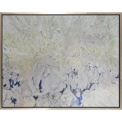 Into The Mist - Peinture sur toile avec cadre flottant