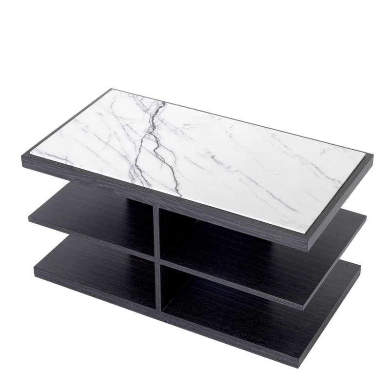 Miguel Marble Top End Table