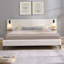 Lit tapissier Kye Boucle avec lumières et tablettes intégrées-702794138-675625045