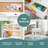 Madison Kids' Desk With Hutch And Chair - Children's Wooden Study Table With Cubbies And Drawers