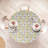 East Urban Home Floral Fitted Round Tablecloth Mustard Multicolor-422630227