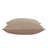 Natural Check Self-Flange Accent Pillow