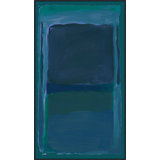 Teal Contour 1 Painting by Christopher Kennedy