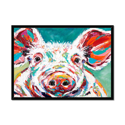 Piggy II by Carolee Vitaletti - Painting