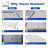 60 In. L X 36 In. W Rectangle White Marble Pattern Alcove Acrylic Bathroom Shower Pan Base With Center Hand Drain