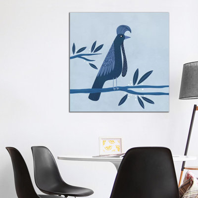 Umbrellabird 1 Piece Wall Art on Canvas