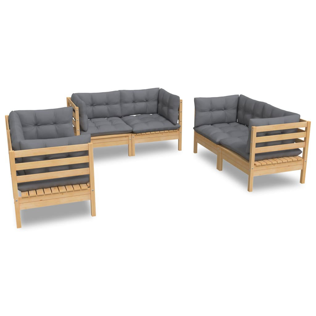 Gartensofa Jayelle mit Kissen