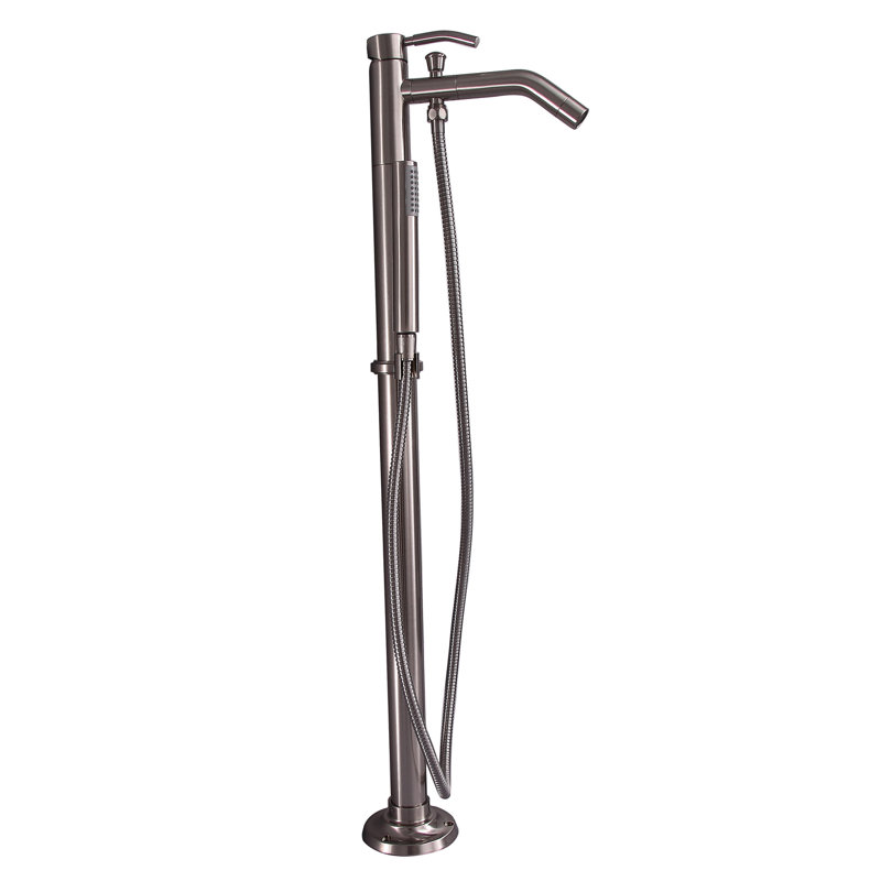 Madon Bathroom Tub Spout with Diverter, Brushed Nickel