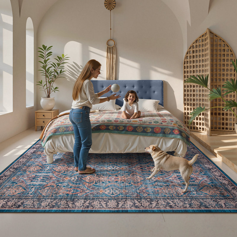 Tapis lavable ultra-mince Govan, Rectangle 6 pi x 9 pi