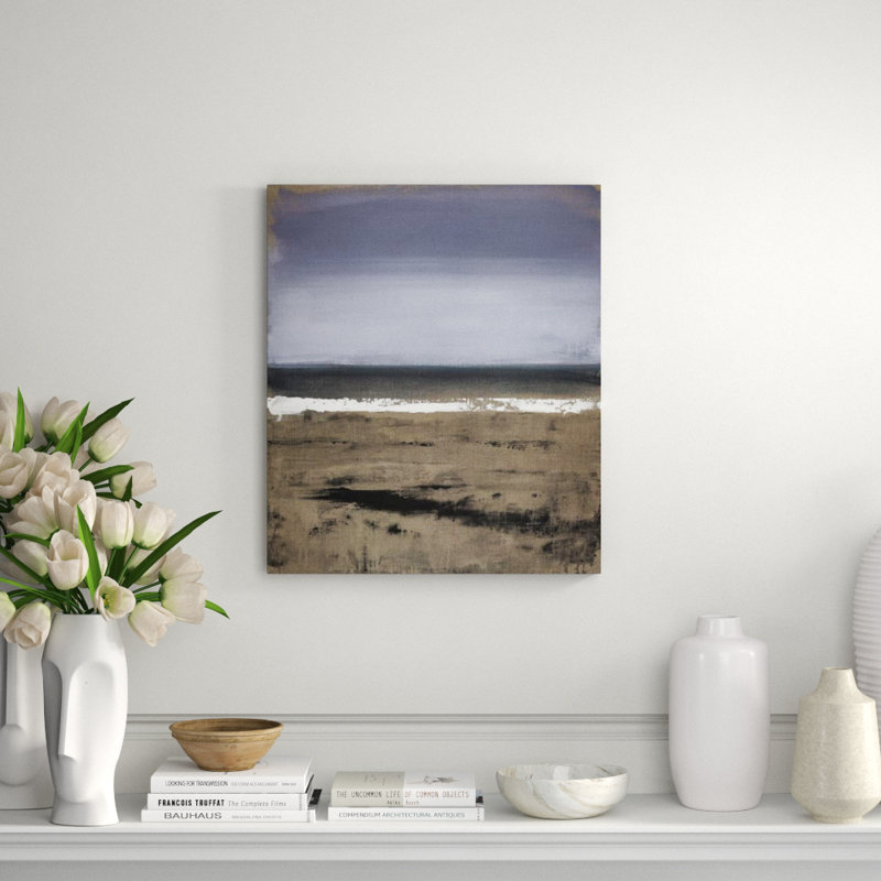 Summit to Sea XX Graphic Art Canvas by Paul Ngo, 42" H x 36" W x 1.5" D, Glass Coat