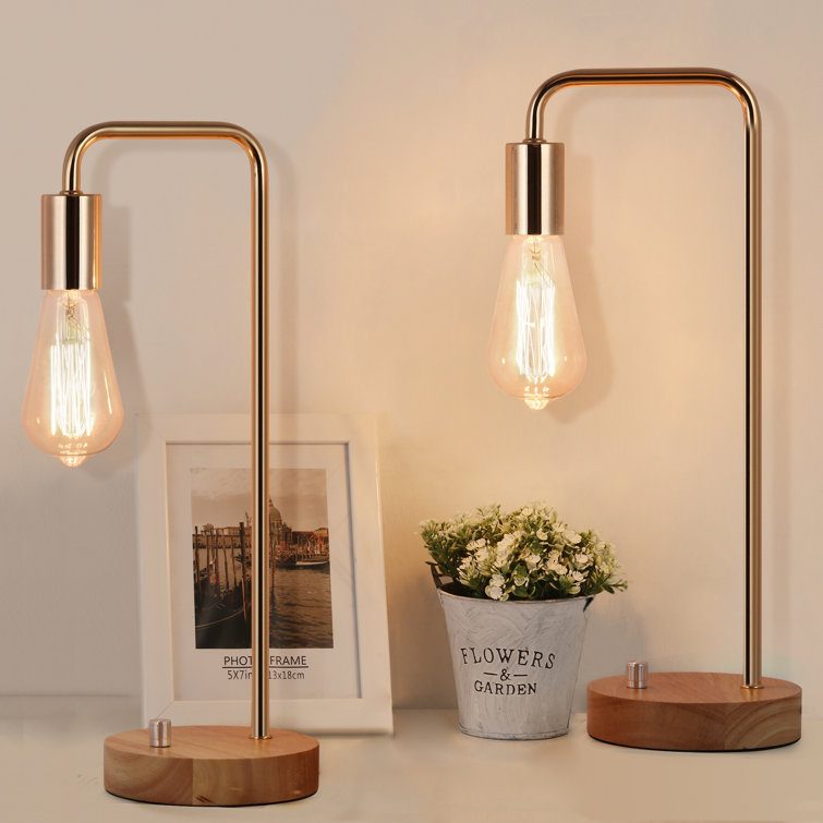 Homeira Metal Lamp Base Lamp