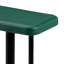 Rectangular Blow-Molded Plastic Outdoor Picnic Table with Benches