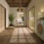 Kings Forest Lattice 17-5/8 In. X 17-5/8 In. Ceramic Floor And Wall Tile-570875785