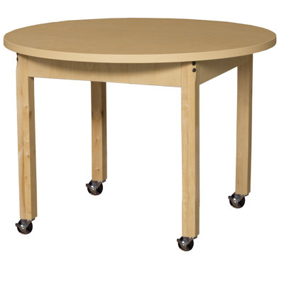 Laminate Adjustable Round 4 Students Activity Table