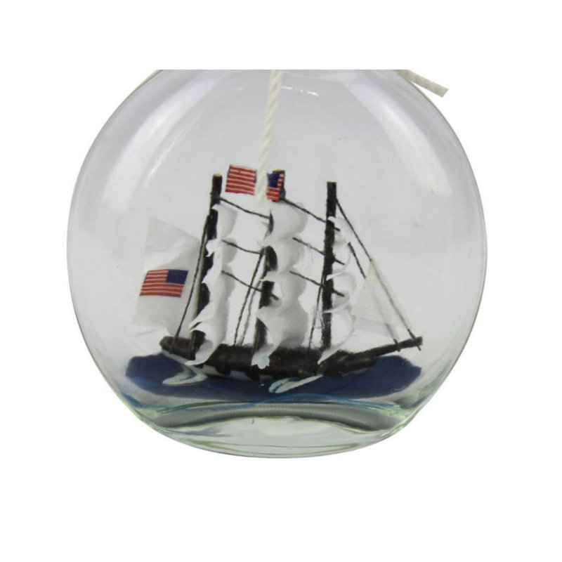 Handmade Glass Decorative Bottle