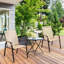 2 chaises de patio pour l'extérieur avec accoudoirs - gris-319188904