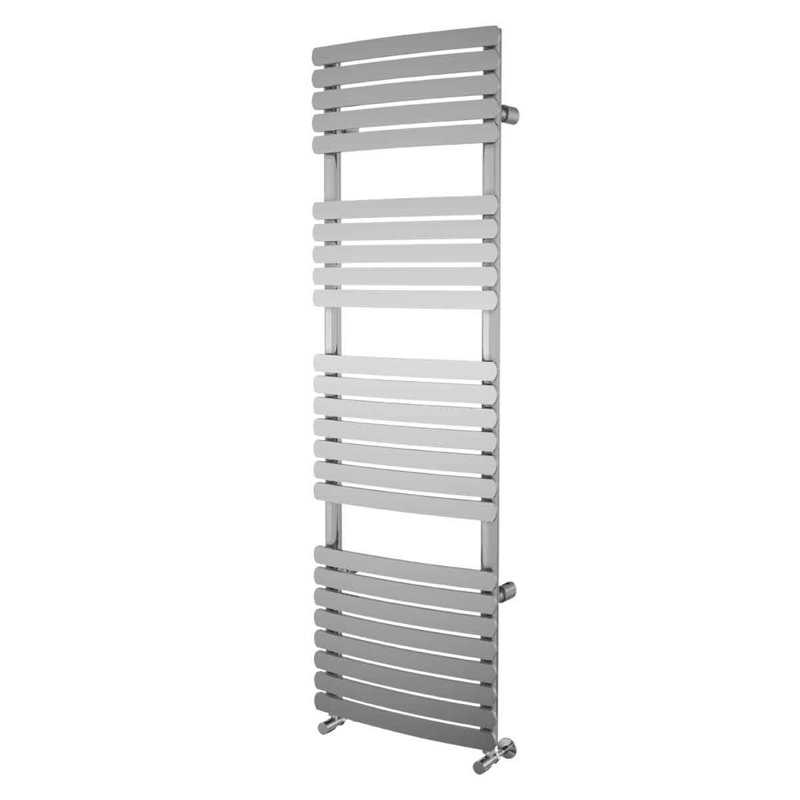 Brussel Straight Towel Rail Heated Towel Rails, Chrome, 1600mm H x 500mm W