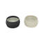 Cole And Grey Metal Apple Cinnamon / Creamy Vanilla Swirl Scented Textured 9Oz 2 Wick Decorative Candle With White Wax