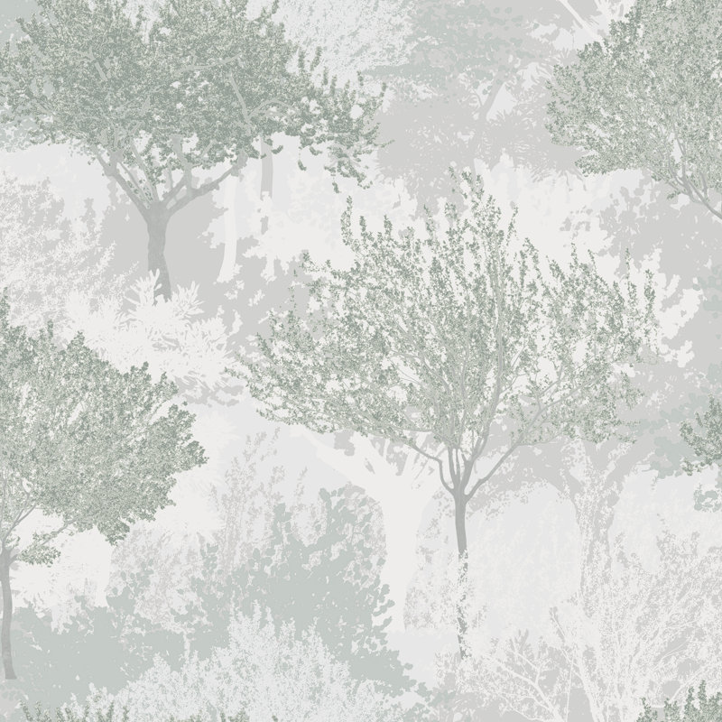 Zen Wallpaper Double Roll, Sage