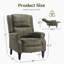 Fauteuil inclinable en similicuir pour salon RV-2014332776