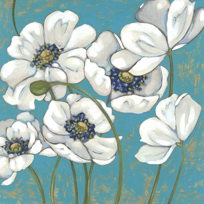 Coquelicots Lakeside I, H 30 po x l 30 po