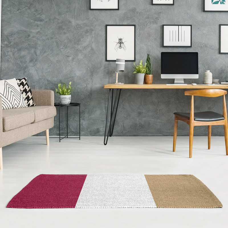 Chenille Indoor Rug, Rectangle 4' x 6'