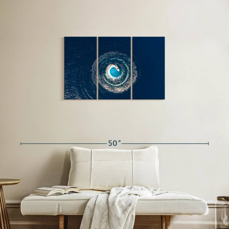 Senne Boat Driving Circles, 20" H x 33" W