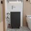 Meuble-lavabo autoportant avec lavabo en céramique encastré
