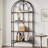 Nitya 5-tier Bookshelf, Tall Arched Bookcase For Office, Bedroom, Living Room, Easy Assembly