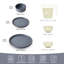 Bevery Piece Stoneware Dinnerware Set - Service for 6-1027839843