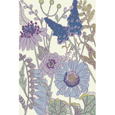 Graphic Garden IV - Wrapped Canvas Print