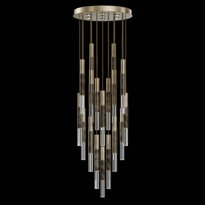 Luminaire suspendu rond l 31 po Antonia