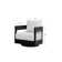 Everlee Metal Outdoor Swivel Chair