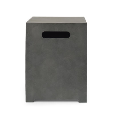 Fiona 15.25'' Square Metal Propane Tank Cover
