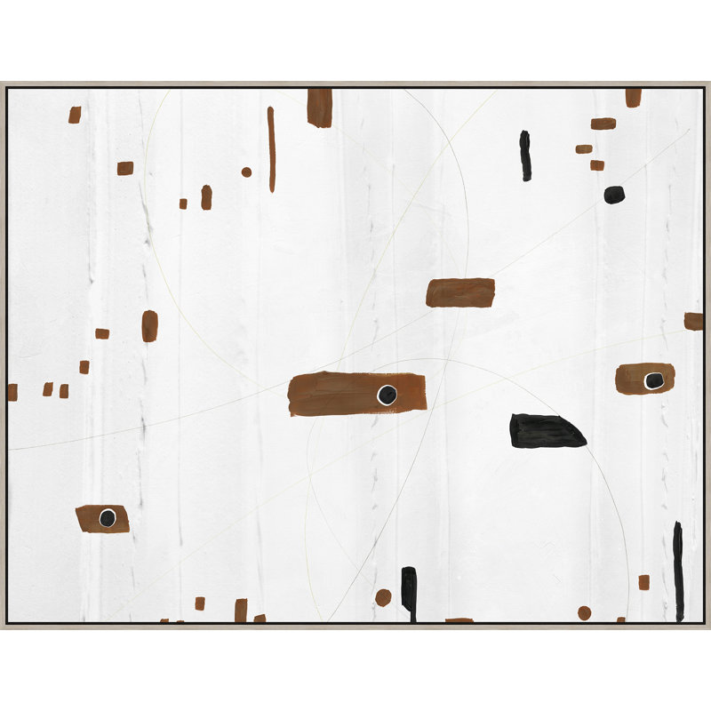 Négatif espace 2 - Peinture sur toile, Argent