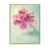 Toile avec cadre flottant brun