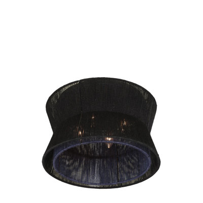Madura 4 LT Matte Black Flush Mount Kalco