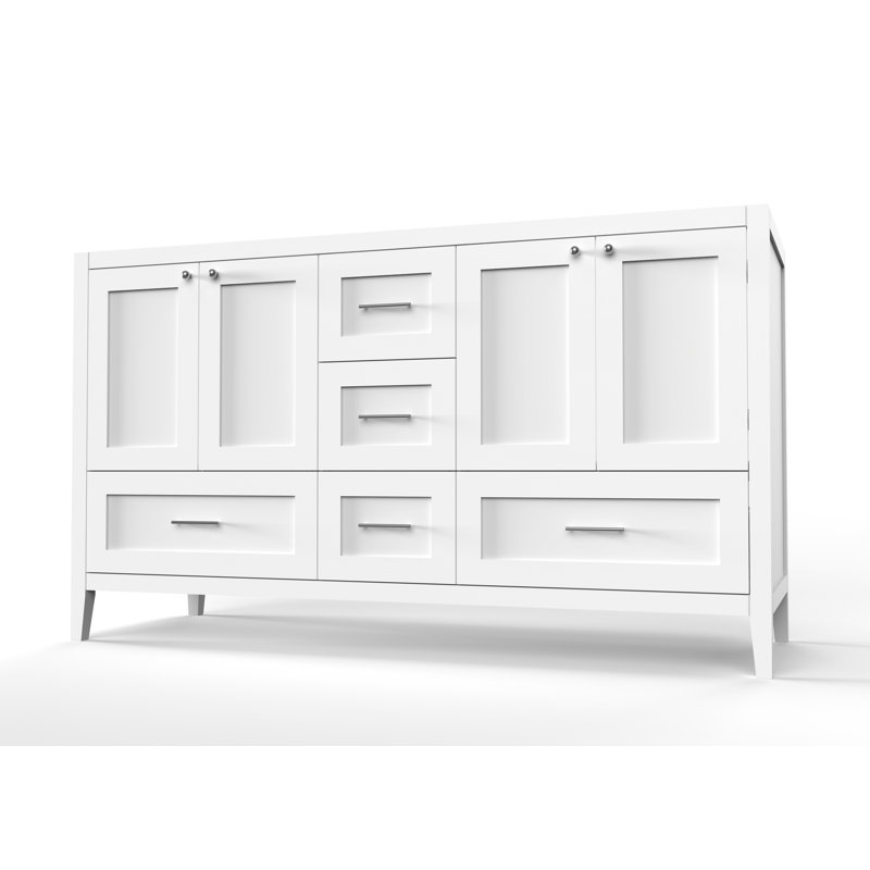 Base de meuble-lavabo double 60 po Disar