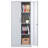 High - Quality Metal Storage Cabinet With Locking System And Multiple Shelves, Ideal For Garage, Office, Classroom And Pantry Storage-416795441