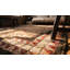 Antique Geometric Medallion Wool &amp; Cotton Hooked - Loop Pile Multicolor Jewel Tones 1925 Rug