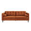 Jeses 204Cm Velvet Square Arms Sofa-1066837127