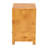 Ashwin Bali & Pari Camira Modern And Contemporary Natural Light Mappa Burl Wood 1-Drawer Nightstand