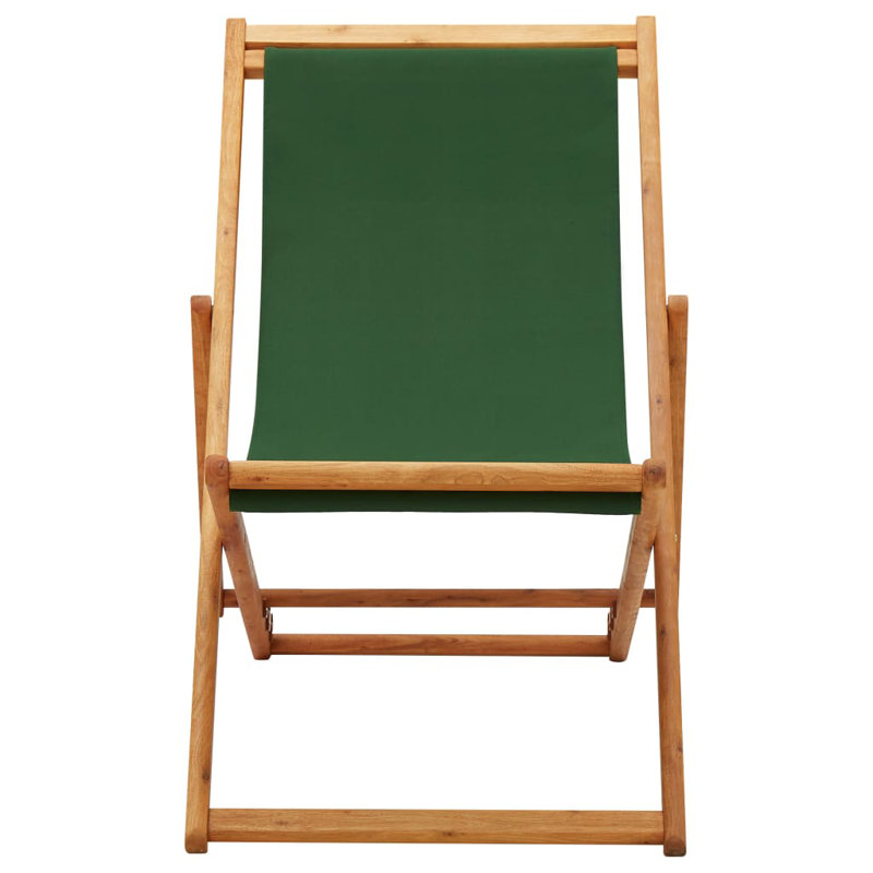 Aariella Folding Camping Chair, Green